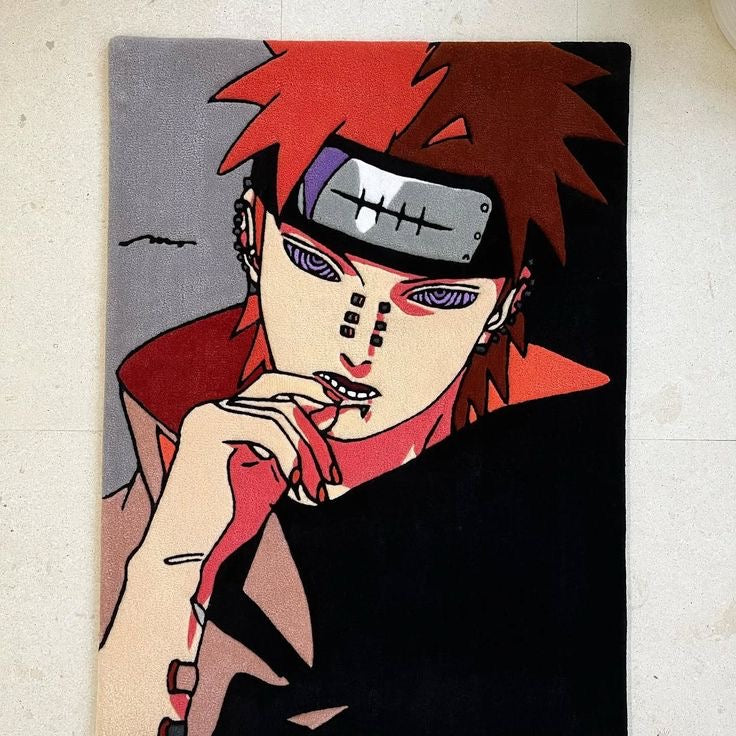 Pain Hand Tufted Rug