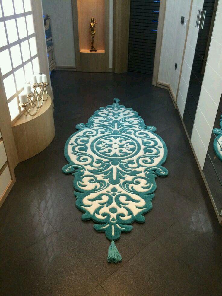 Blue Mosaic Rug